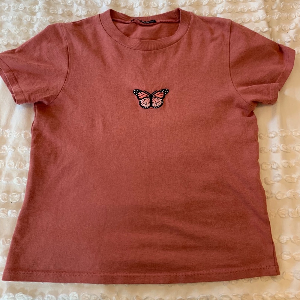 Brandy Melville butterfly Tshirt